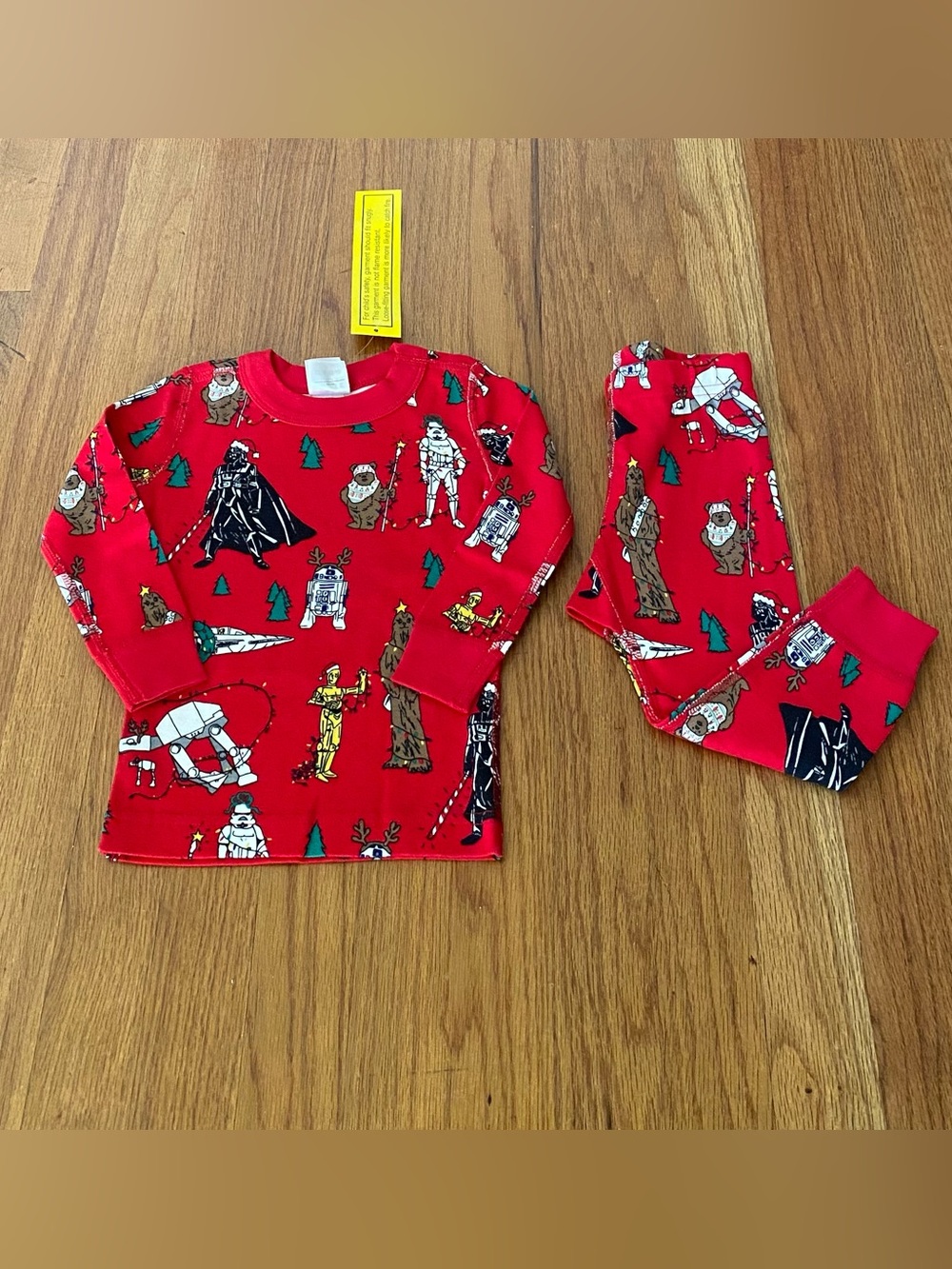 Hanna Andersson Organic Star Wars Holiday Character Kids Pajama Set